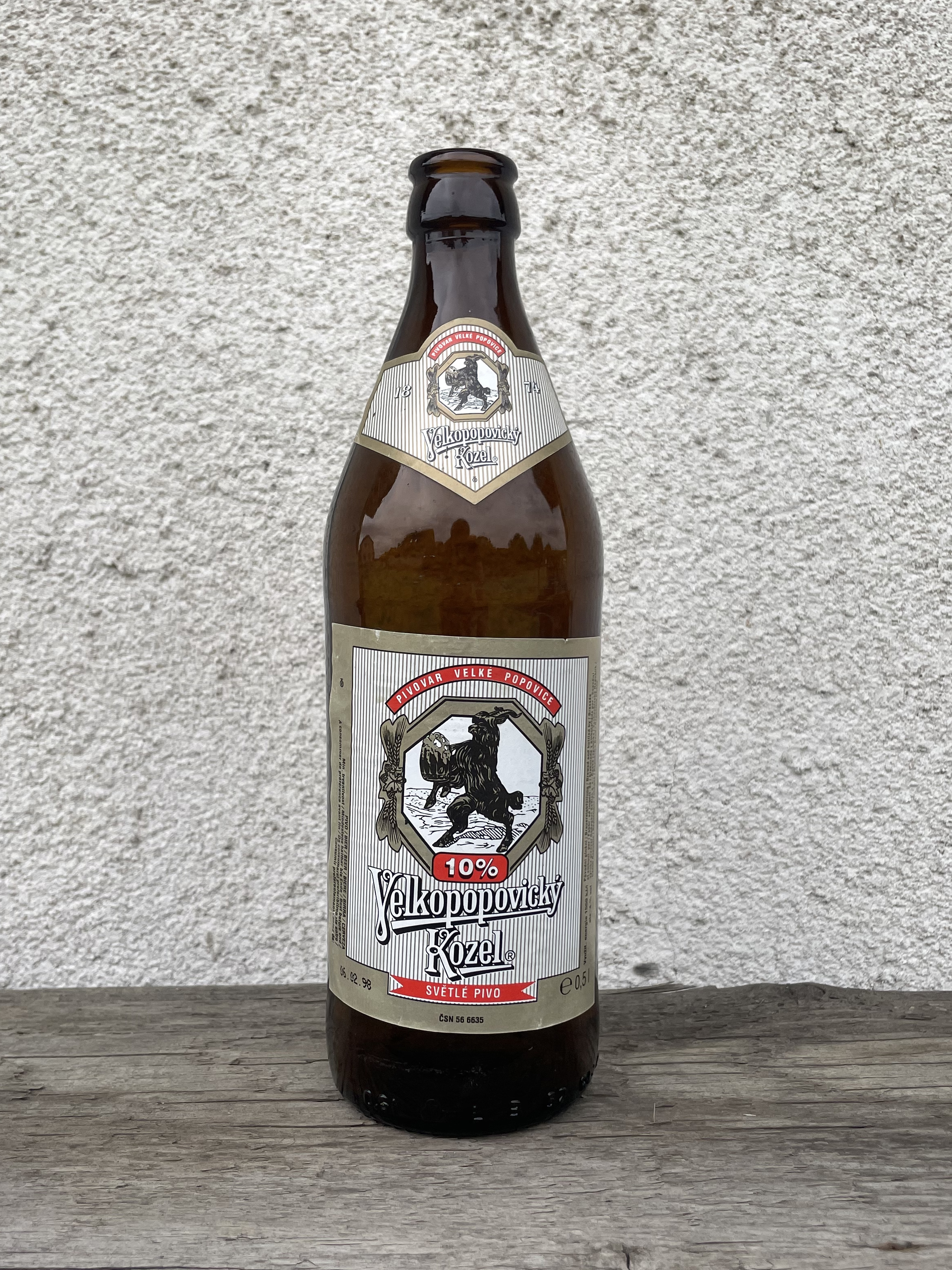 Velkopopovický Kozel (hnědá lahev)